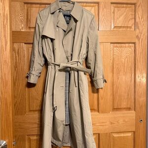 London Fog Beige Trench Coat